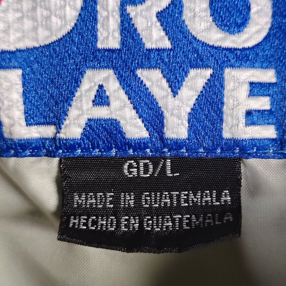 VINTAGE Green Bay Packers Pro Player Jacket Large Pullover Windbreaker Spellout - Picture 8 of 16